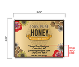 Honey Label__"Retro"