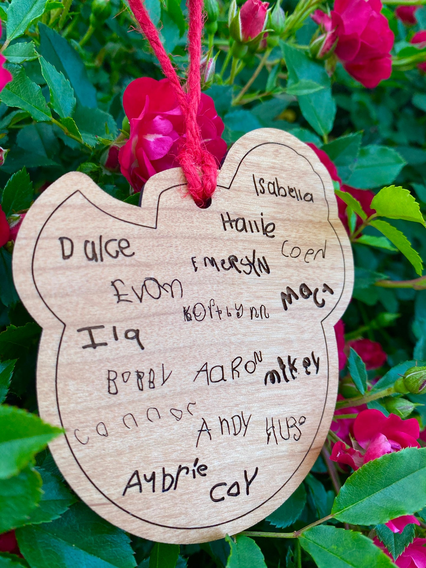 Millbridge Elementary School Logo Wood Ornament