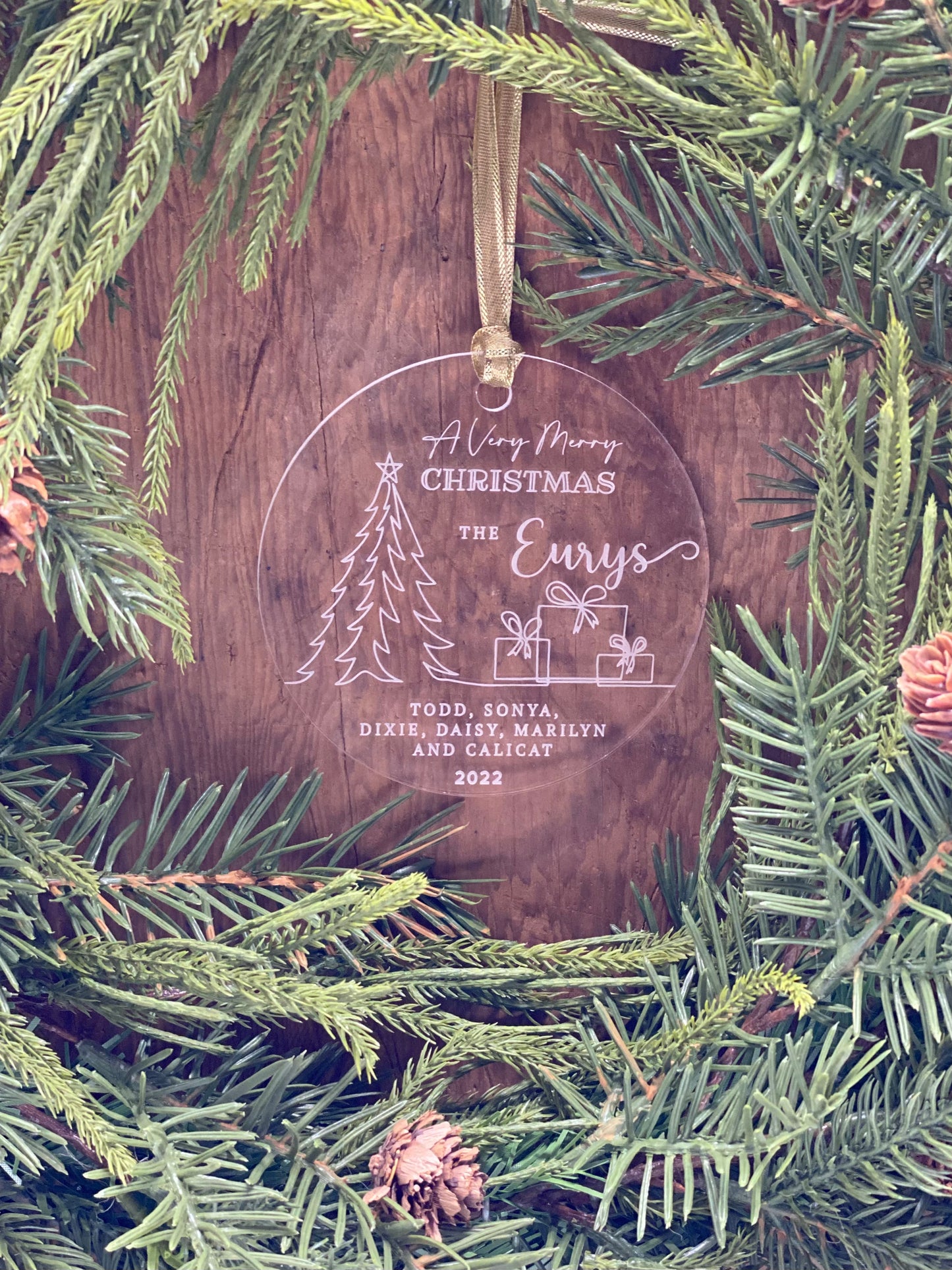 A Very Merry Christmas ornament