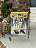 Jackets Garden Flag ~ Corriher-Lipe School PTA Fundraiser