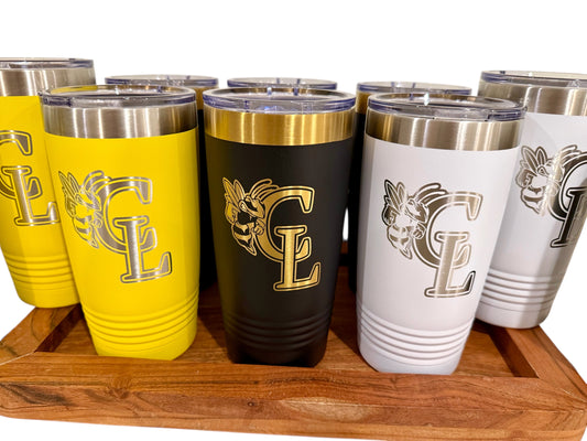20 oz Jackets Insulated Drink Tumbler ~ Corriher-Lipe School PTA Spirit Wear