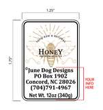Honey Label__"Vintage Queen"