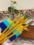 Personalized Pencils, Set of 12