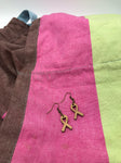 Cancer Ribbon with Heart Earrings