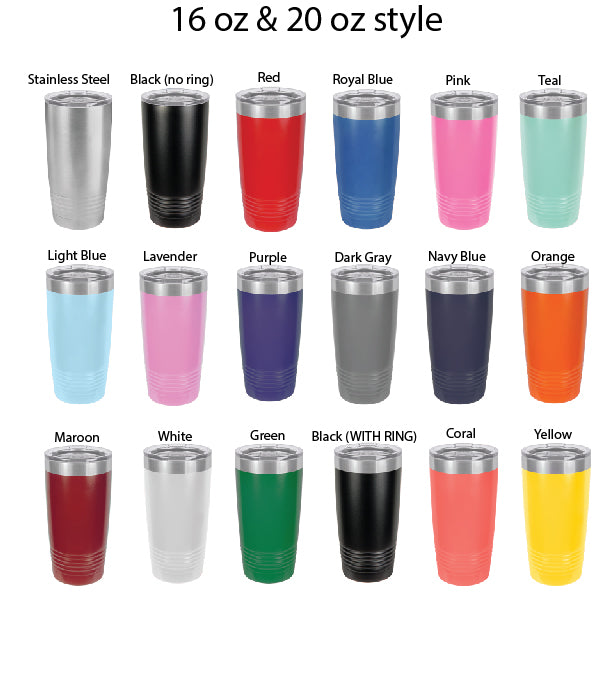 Lake Days Drink Tumbler, 20 oz, 30 oz