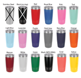Sassy Cat Middle Finger Insulated Drink Tumbler, 20 oz, 30 oz