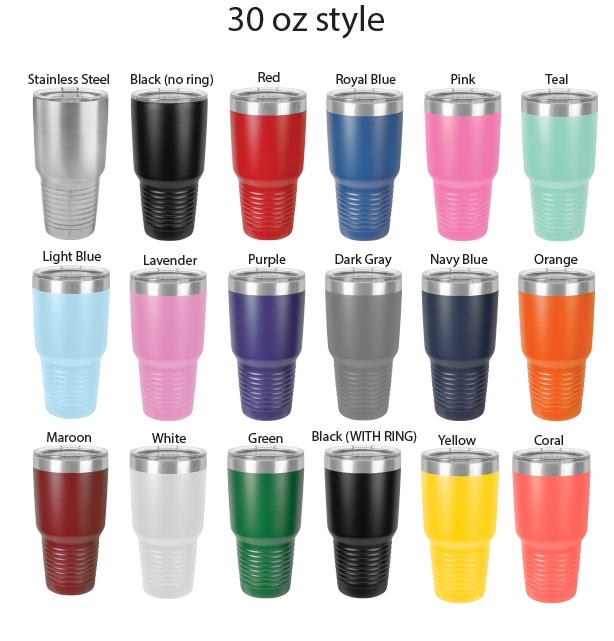 Godzilla Inspired Insulated Drink Tumbler, 20 oz, 30 oz