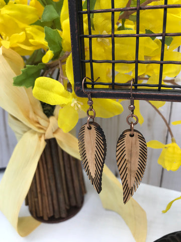 Free Spirit Feather Earrings