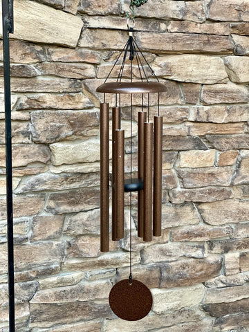 Corinthian Bells 27 inch Windchime - Copper Vein