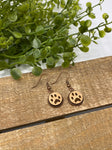 Paw Print Earrings, made with your pet's actual paw print