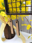 Modern Vertical Bar Earrings