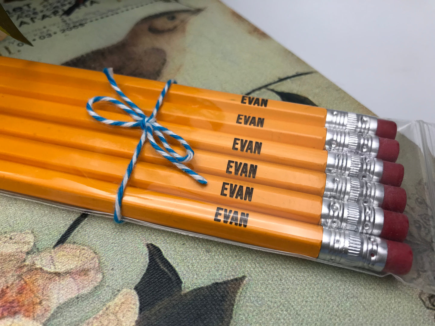 Personalized Name Pencils - set of 6