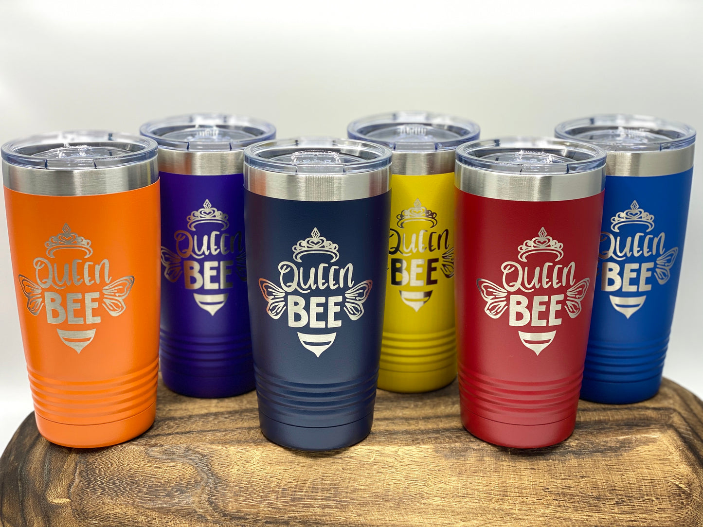 Queen Bee Insulated Drink Tumbler, 20 oz, 30 oz
