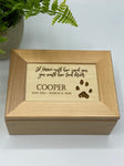 Maple Keepsake Box