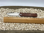 Pocket Knife with Wood Handle