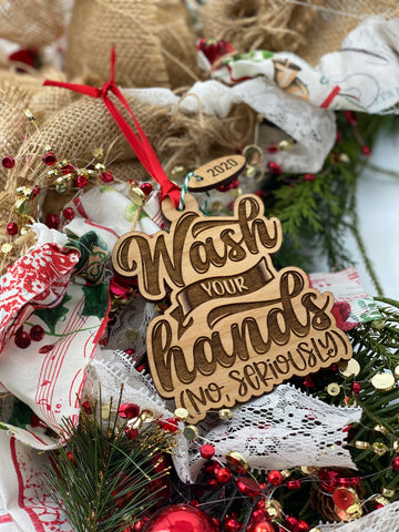 Wash Your Hands Ornament