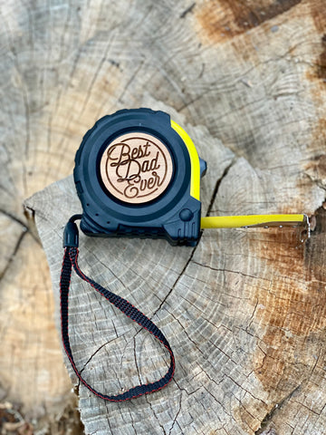 Tape Measure with Engraved Message