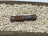 Pocket Knife with Wood Handle