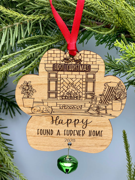 Pet Adoption, Furever Home Ornament