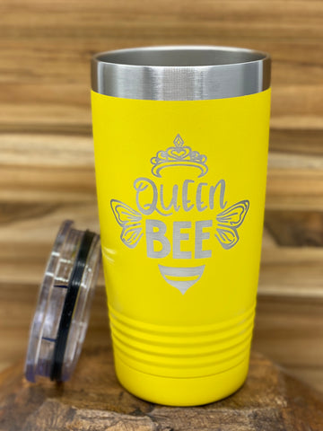 Queen Bee Insulated Drink Tumbler, 20 oz, 30 oz