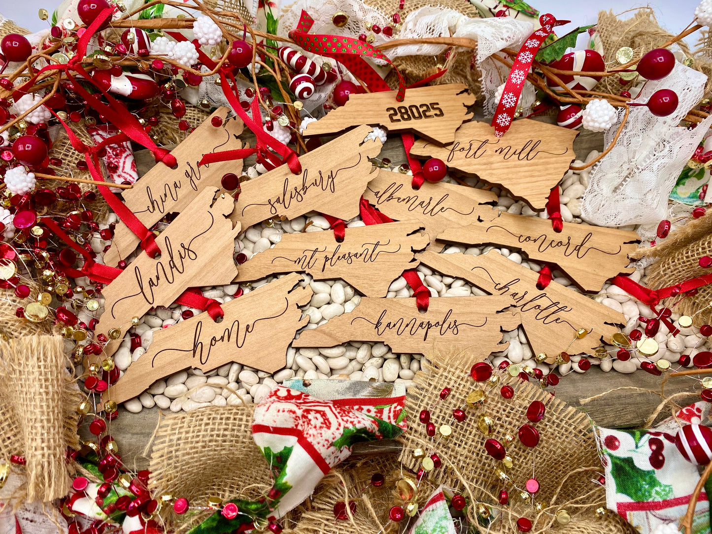 City Love Wood Ornament